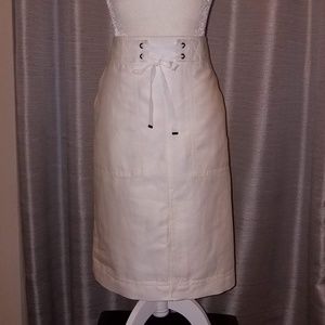 Ann Taylor Cotton and Linen Skirt